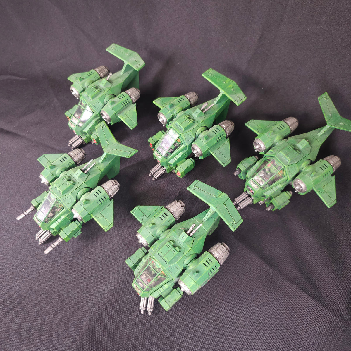 Space Marines - Stormtalon Gunship Wing - full lot overview