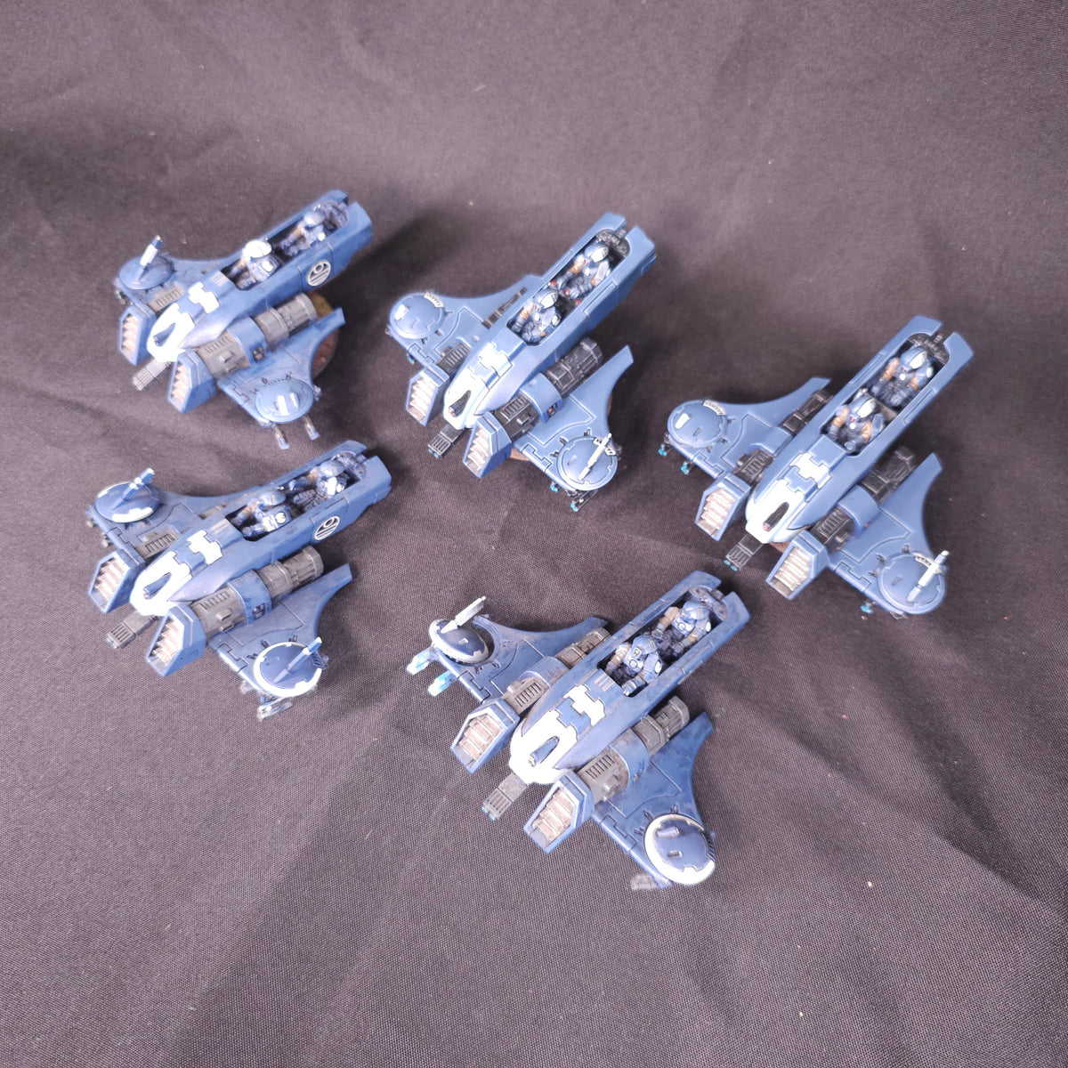 T'au Empire - Piranha Squadron - full lot overview