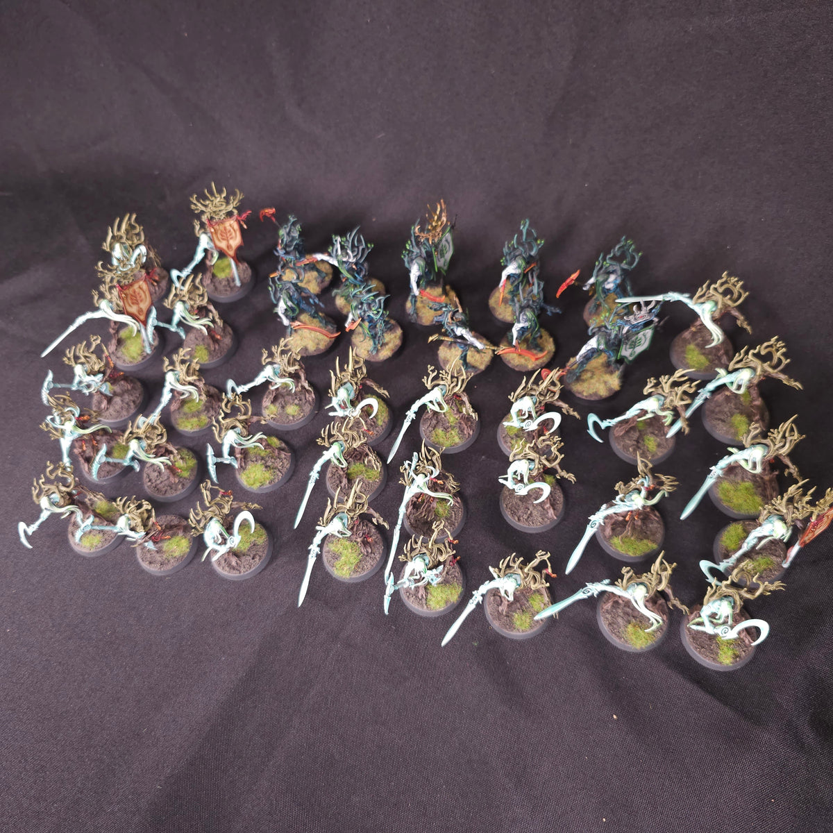 Sylvaneth - Tree-Revenant Collection - full lot overview