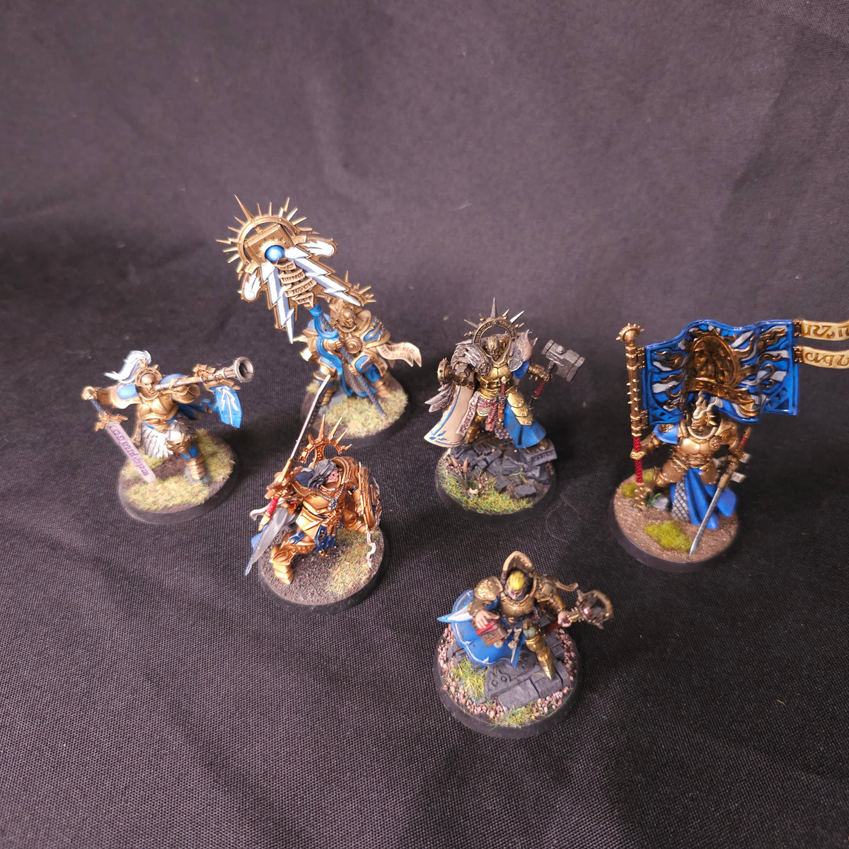 Stormcast Eternals - Priests, Wizards and Heralds - full lot overview