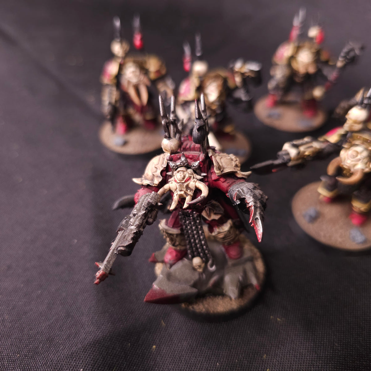 Chaos Space Marines - Chaos Terminator Group - alternate or detail view 4