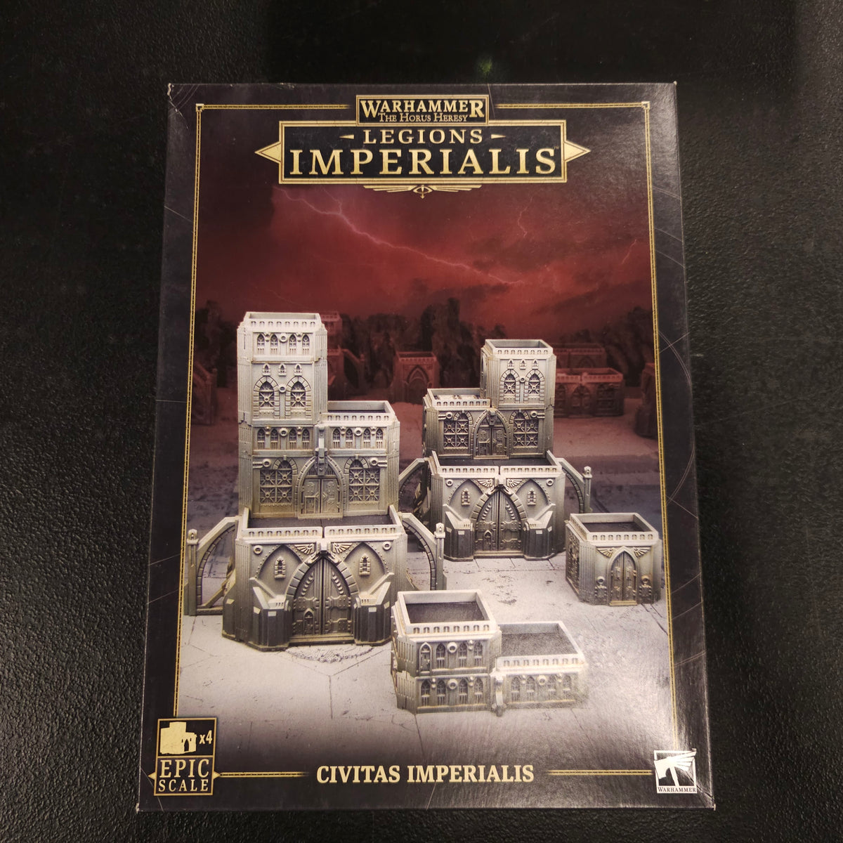 Front of the actual Civitas Imperialis retail box