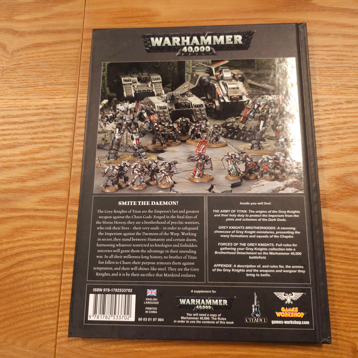 Warhammer 40,000 - Codex: Grey Knights - 7th edition; 2014 — photo 2 of 2