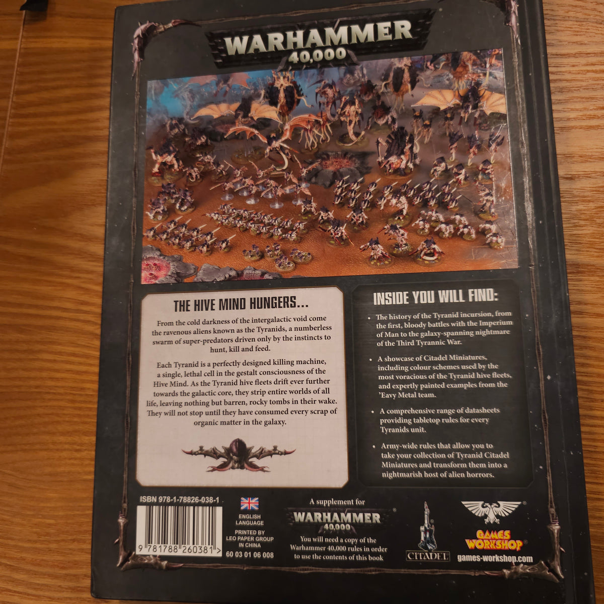 Warhammer 40,000 - Codex: Tyranids - 8th edition; 2017 — photo 2 of 2