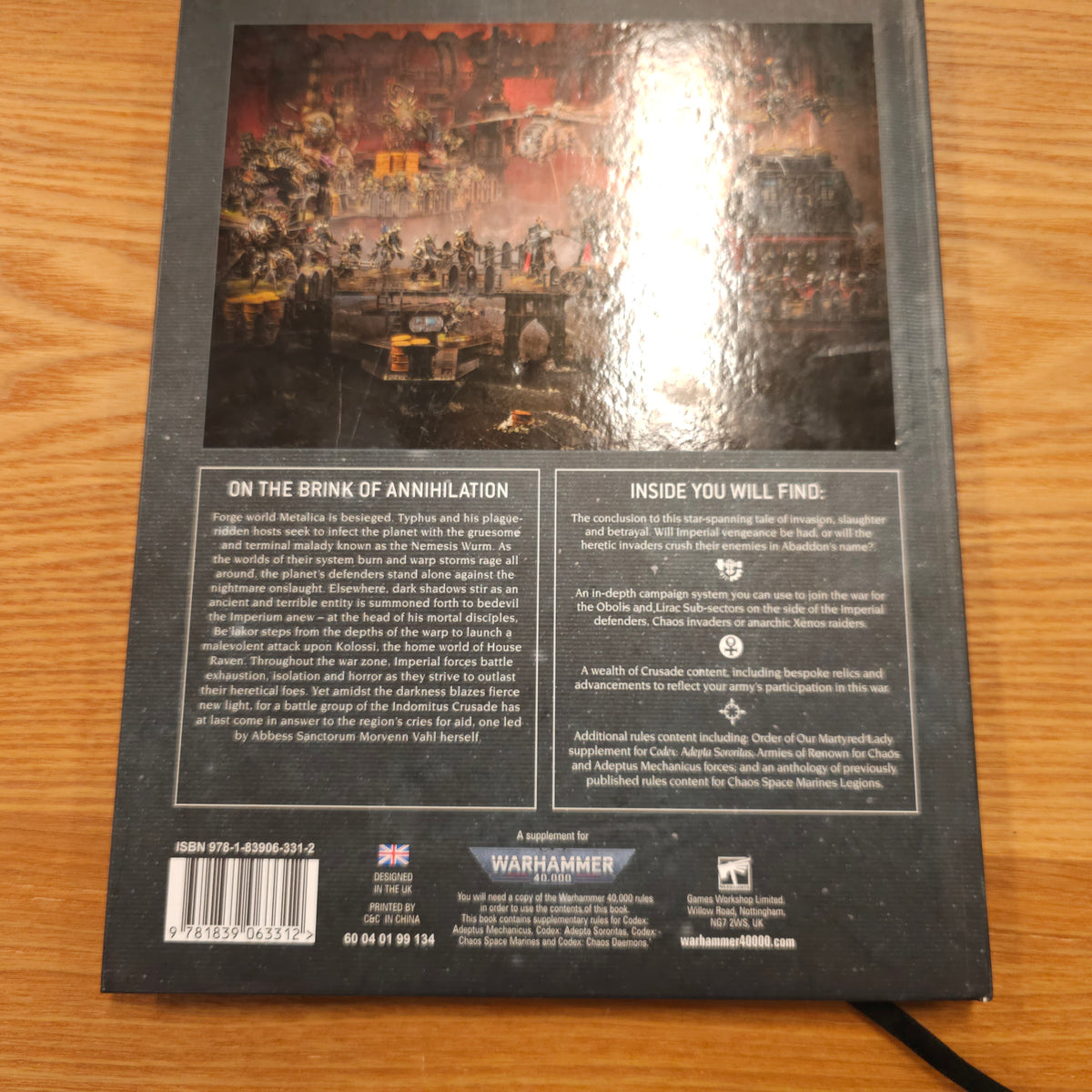 Warhammer 40,000 - War Zone Charadon: Act II - The Book of Fire - 9th edition; 2021 — photo 2 of 2