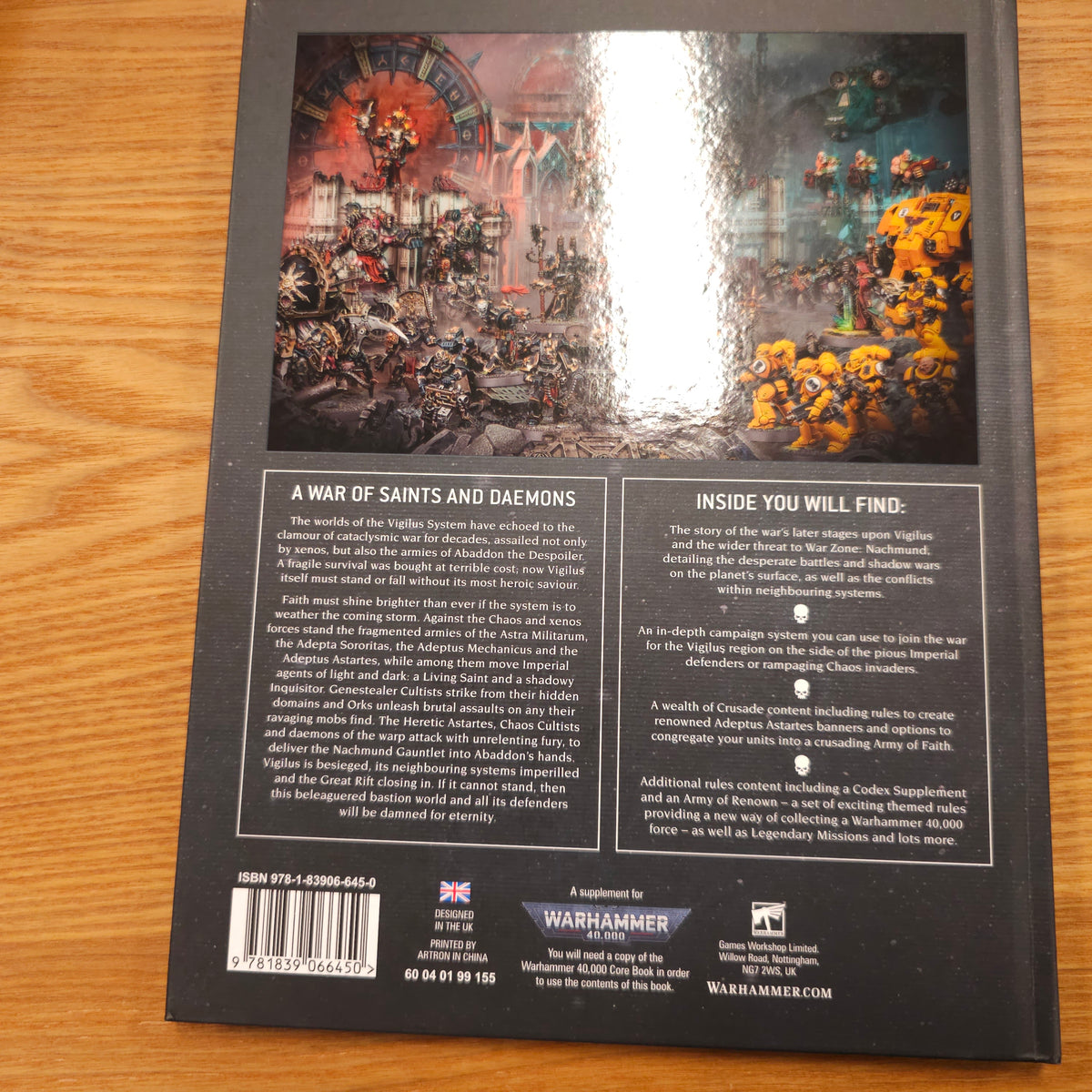 Warhammer 40,000 - War Zone Nachmund: Vigilus Alone - 9th edition; 2022 — photo 2 of 2