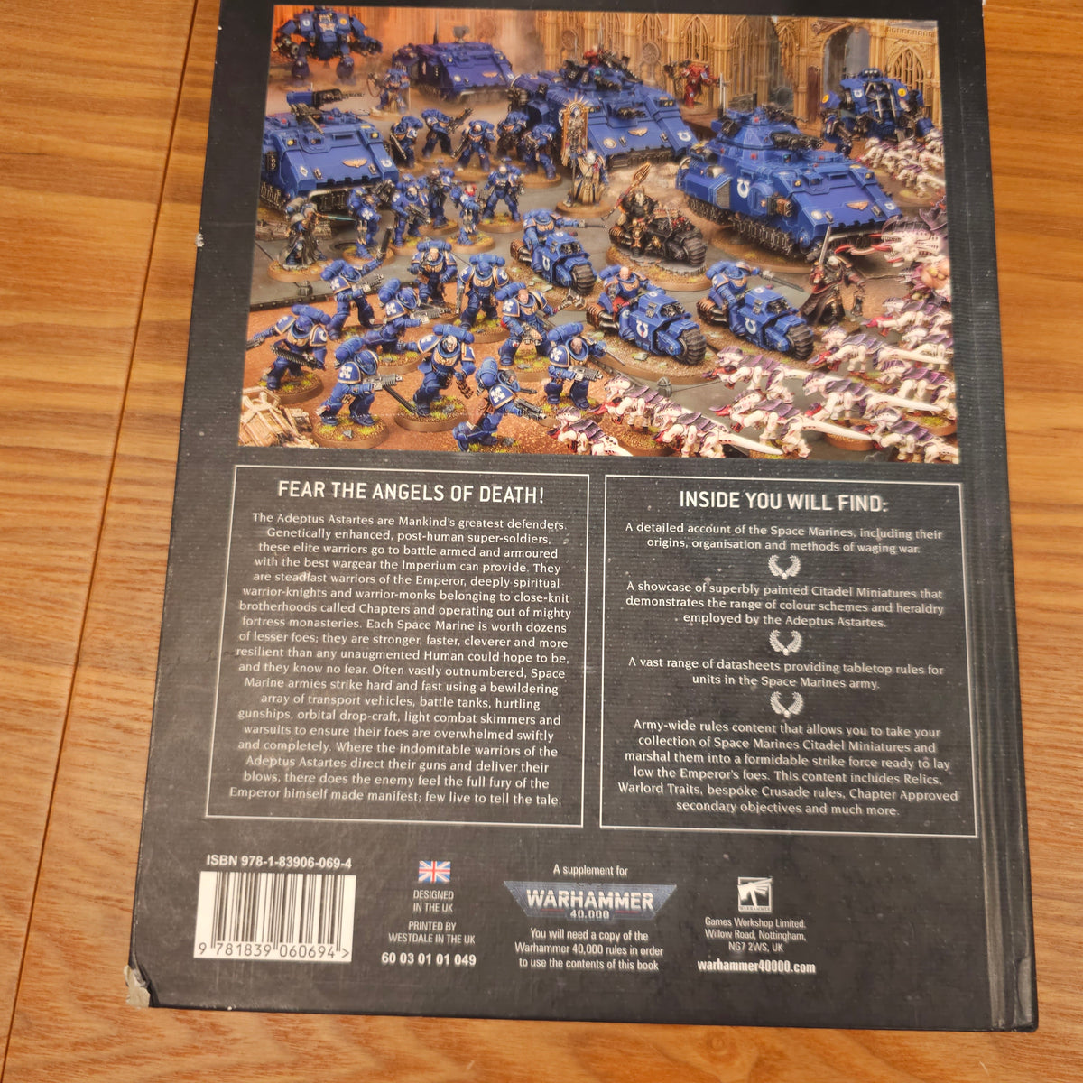 Warhammer 40,000 - Codex: Space Marines - 9th edition; 2020 — photo 2 of 2