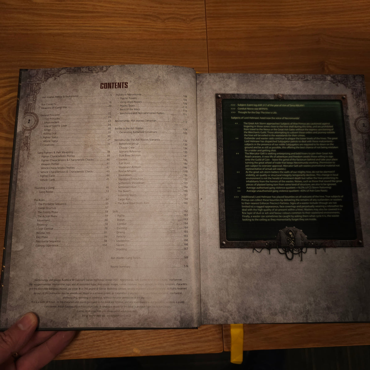Necromunda - Ash Wastes Rulebook - 2017 relaunch; 2022 — photo 2 of 2