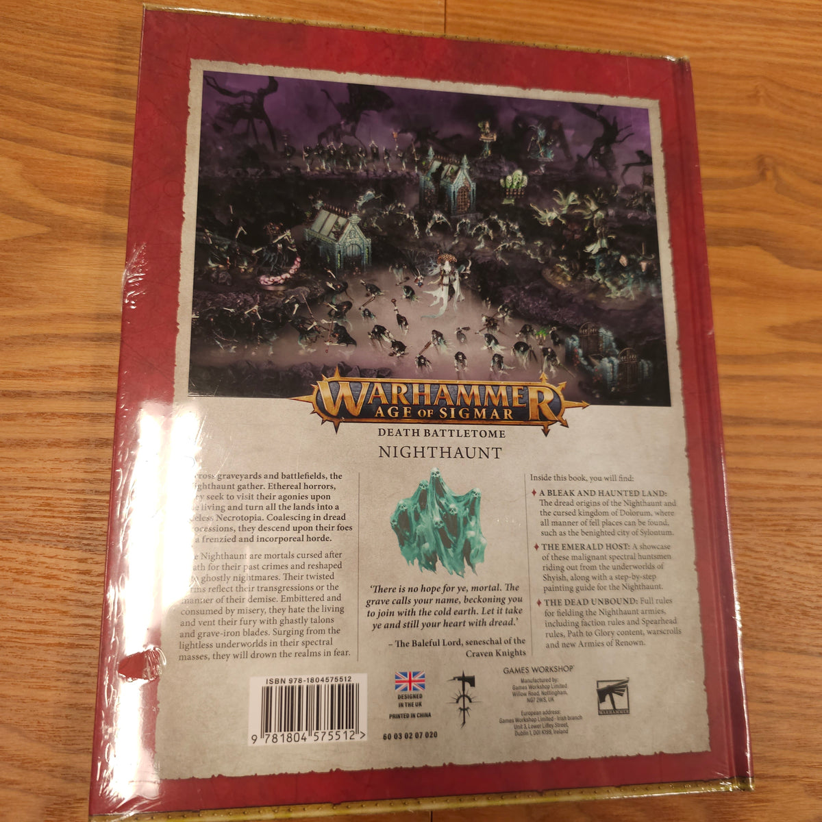 Age of Sigmar - Battletome: Nighthaunt (wrapped copy) - 4th edition; 2025 — photo 2 of 2