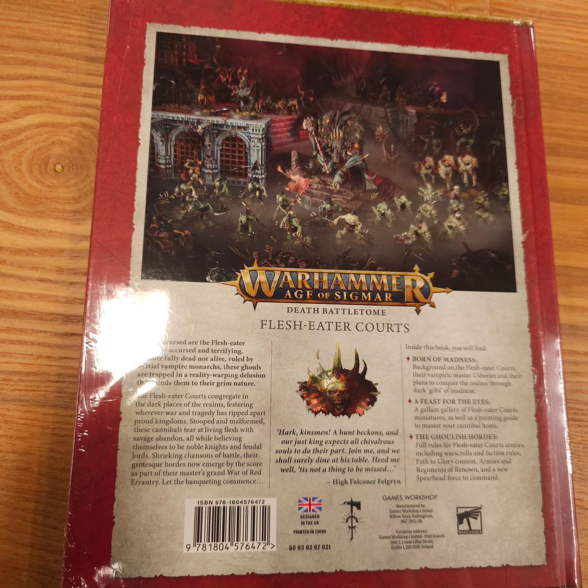 Age of Sigmar - Battletome: Flesh-eater Courts (wrapped copy) - 4th edition; 2025 — photo 2 of 2