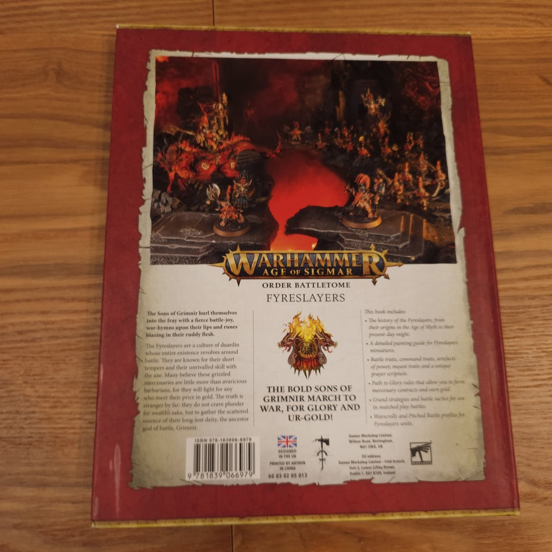 Age of Sigmar - Battletome: Fyreslayers - 3rd edition; 2022 — photo 2 of 2
