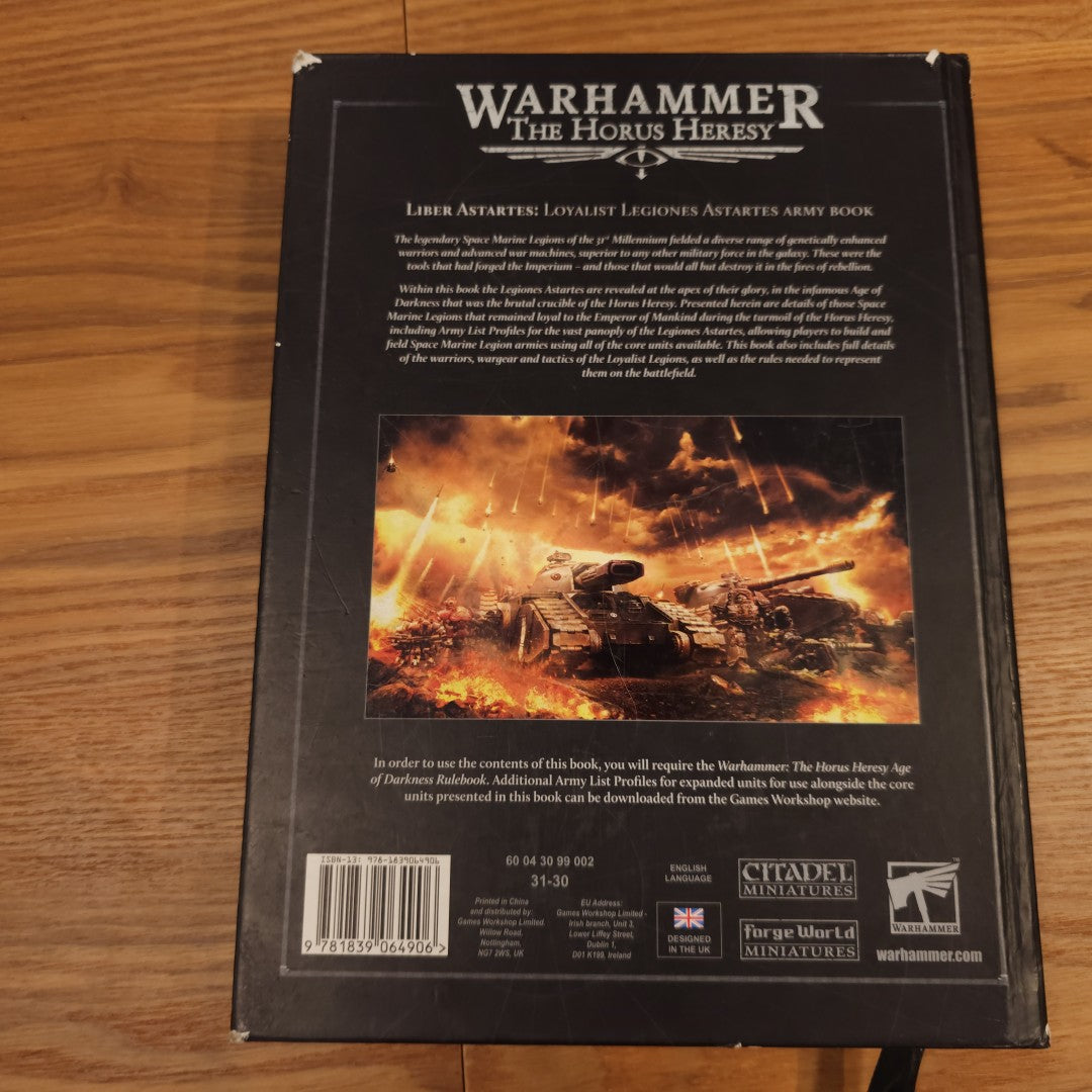 The Horus Heresy - Liber Astartes: Loyalist Legiones Astartes Army Book - 2nd edition; 2022 — photo 2 of 2