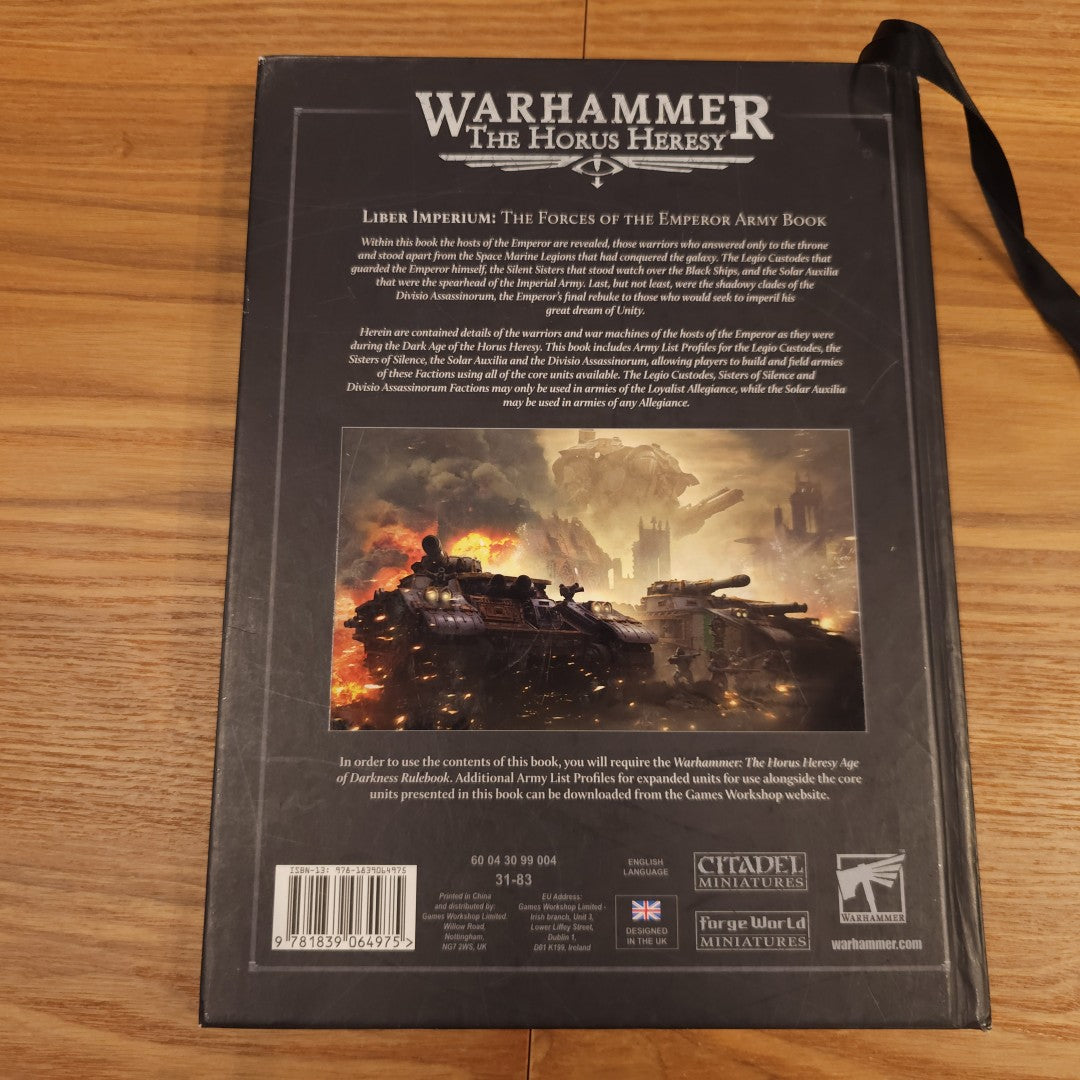 The Horus Heresy - Liber Imperium: The Forces of the Emperor Army Book - 2nd edition; 2022 — photo 2 of 2