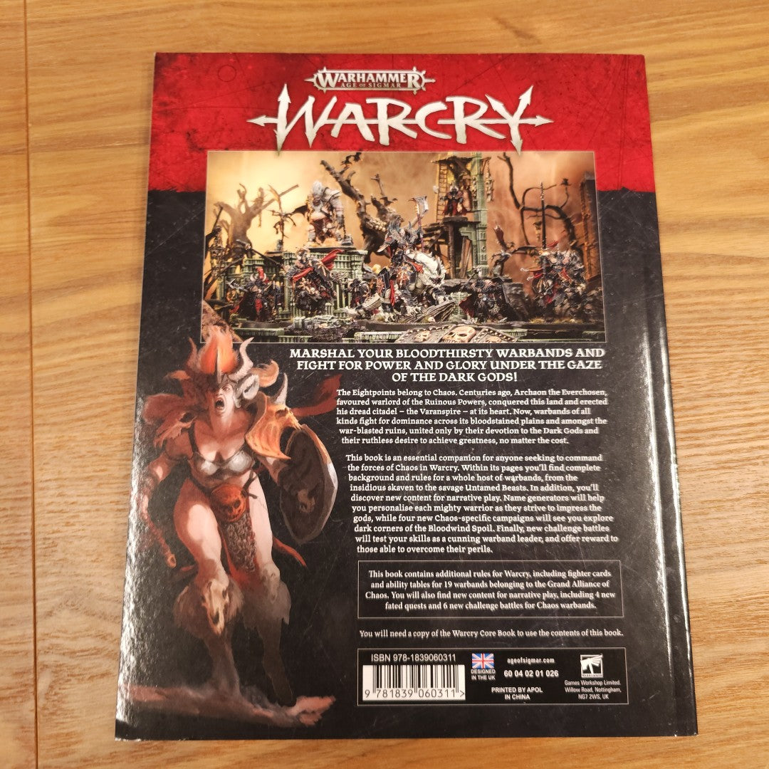 Warcry - Agents of Chaos - 1st edition; 2020 — photo 2 of 2