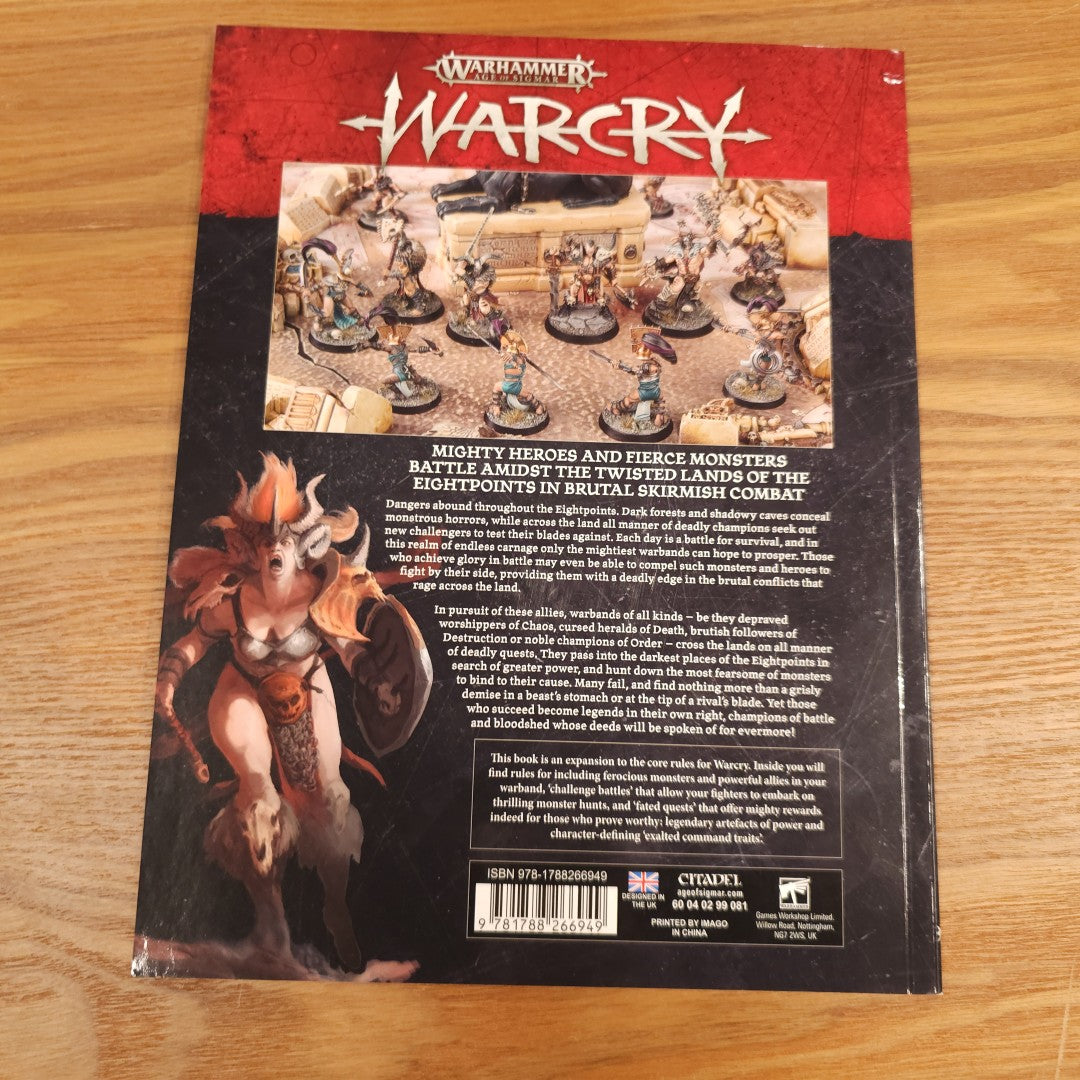 Warcry - Monsters & Mercenaries - 1st edition; 2019 — photo 2 of 2