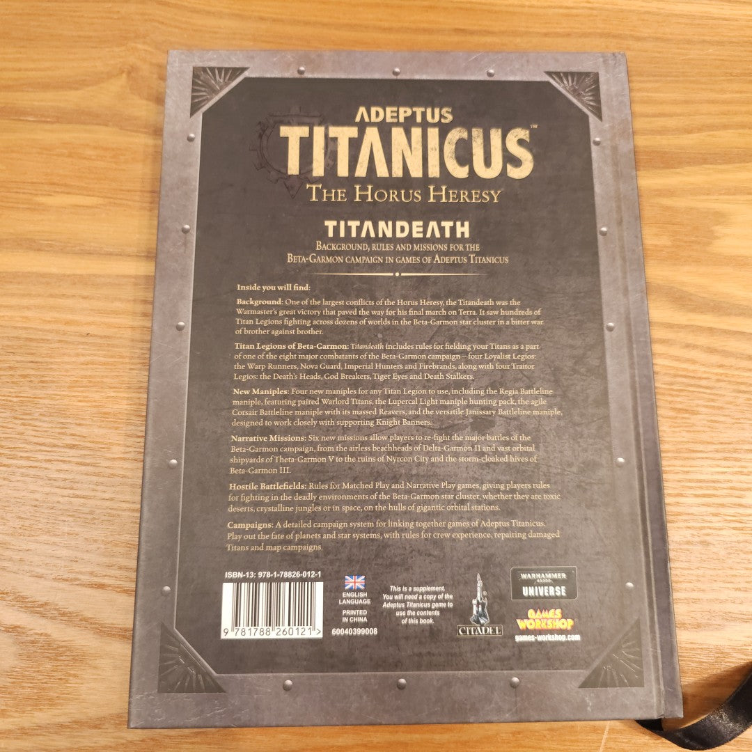 Adeptus Titanicus - Titandeath - 2018 edition; 2019 — photo 2 of 2