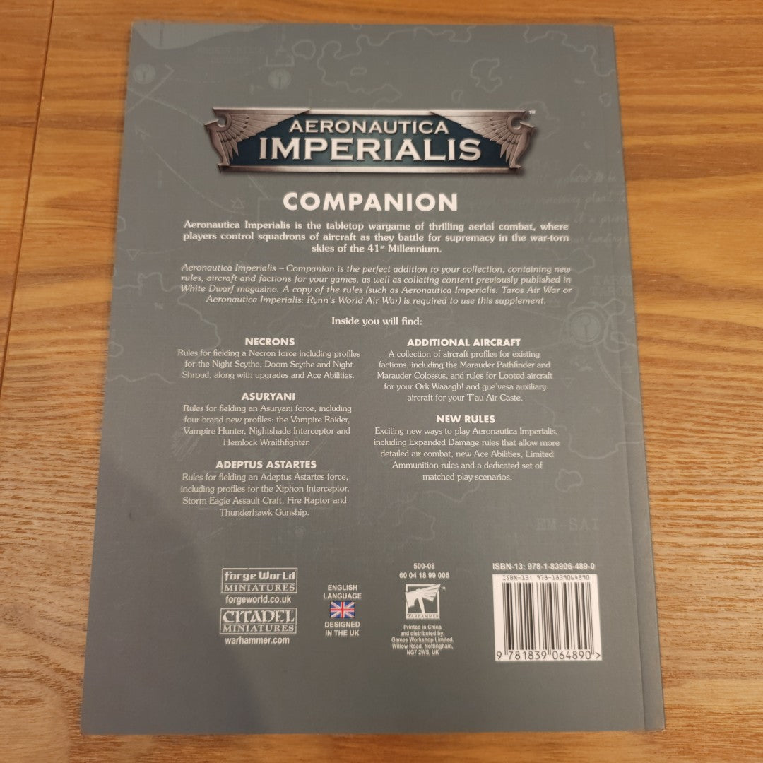Aeronautica Imperialis - Companion - 2019 edition; 2022 — photo 2 of 2