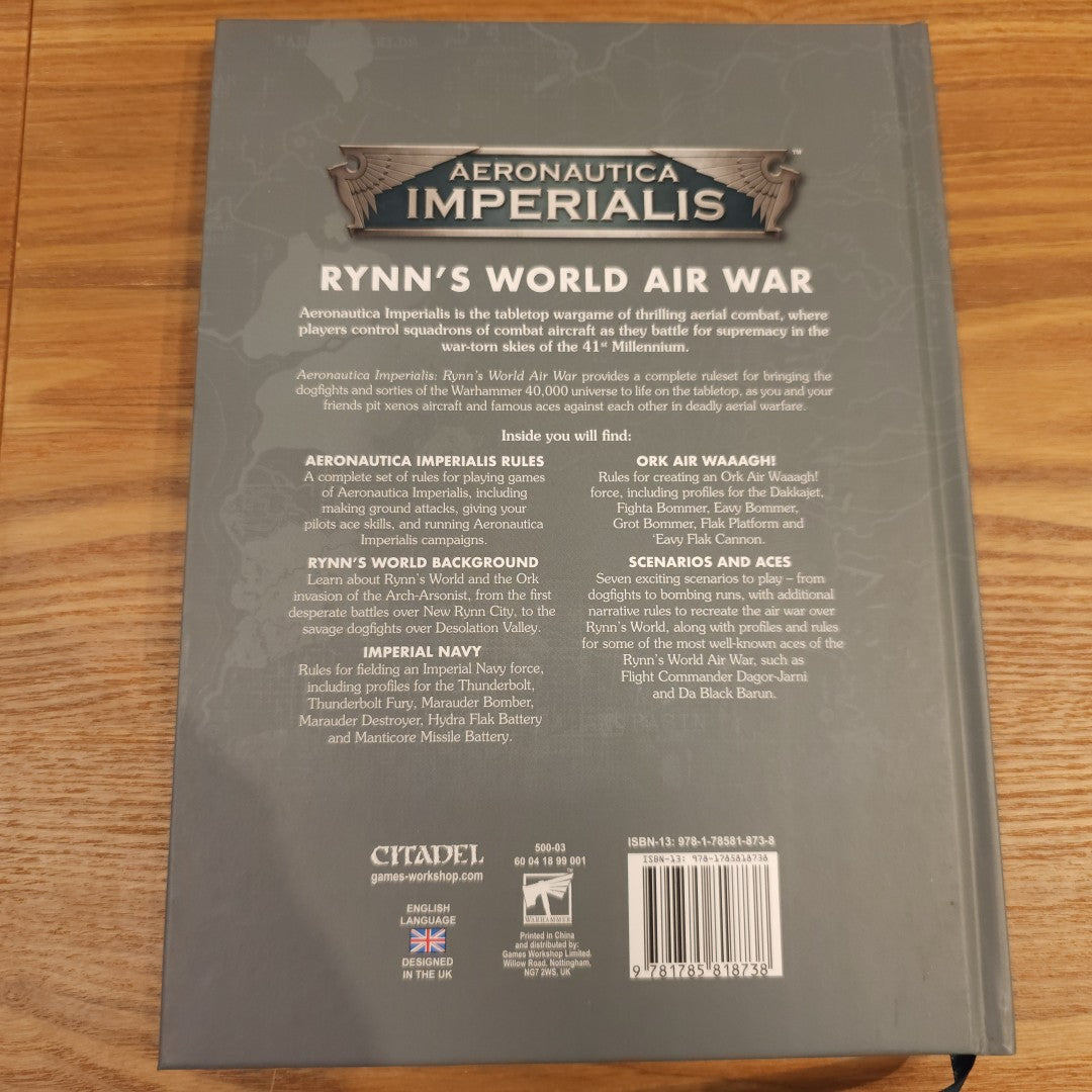 Aeronautica Imperialis - Rynn's World Air War Campaign Book - 2019 edition; 2019 — photo 2 of 2