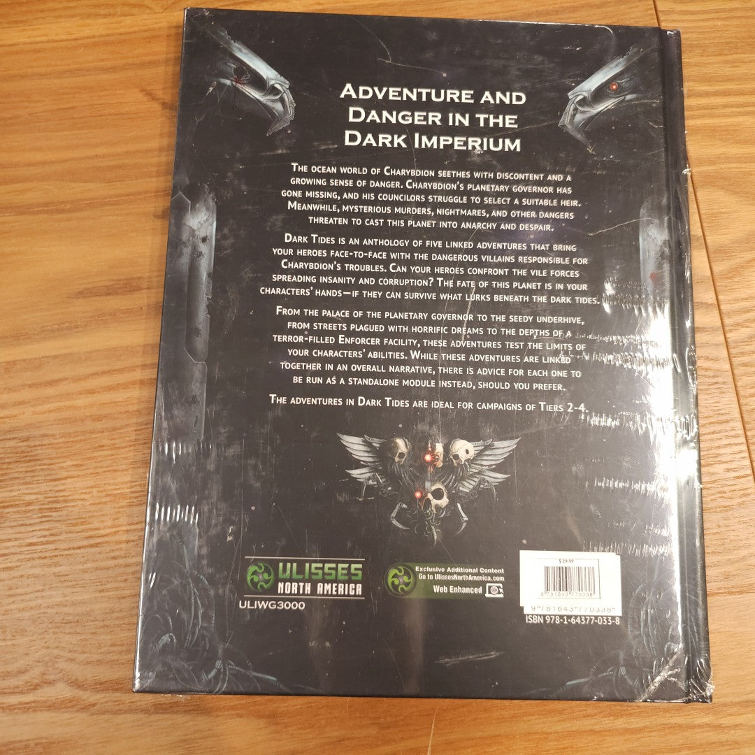 Warhammer 40,000 - Wrath & Glory: Dark Tides (wrapped copy) - 2018 Ulisses edition; 2018 — photo 2 of 2