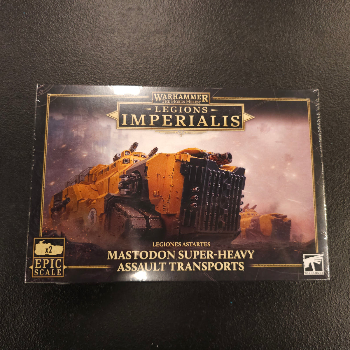 Mastodon Super-Heavy Assault Transports - front packaging