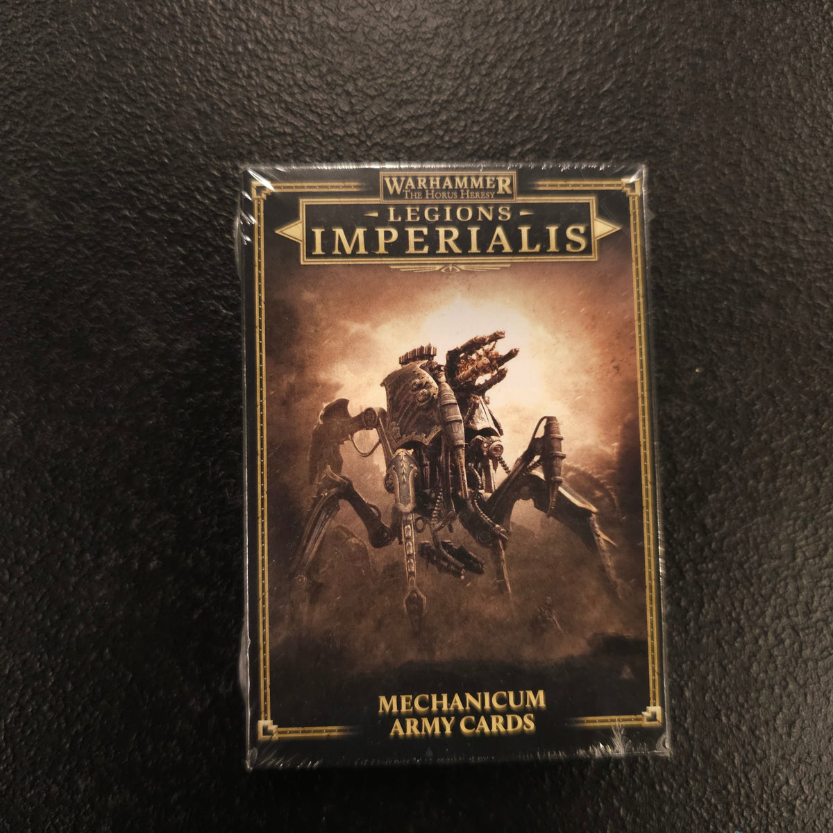 Mechanicum Army Cards - front packaging