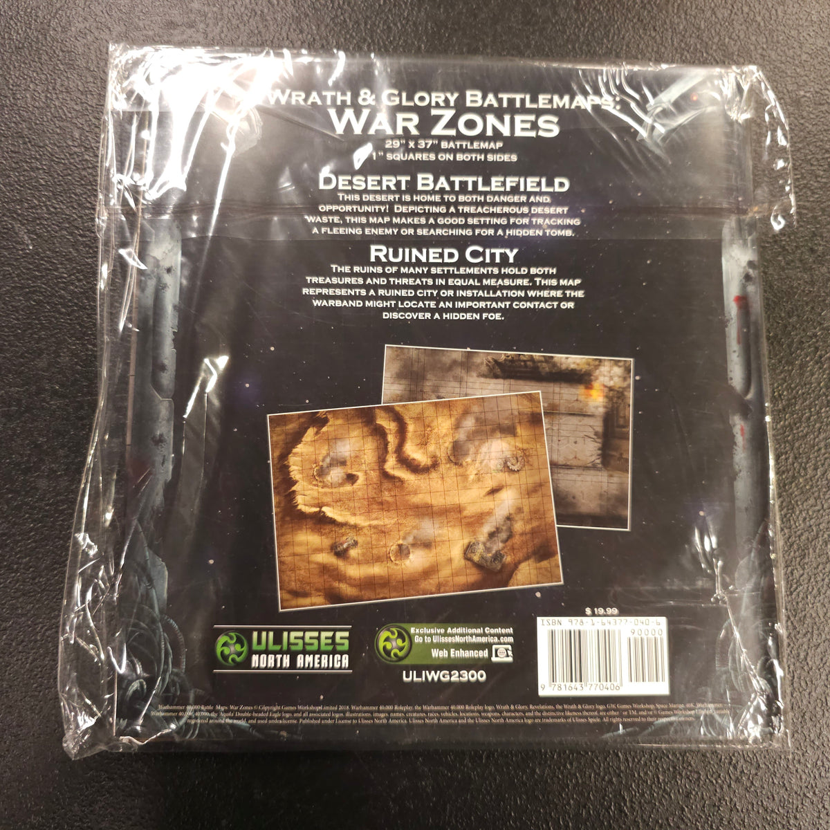 Battle Maps: War Zones - back packaging