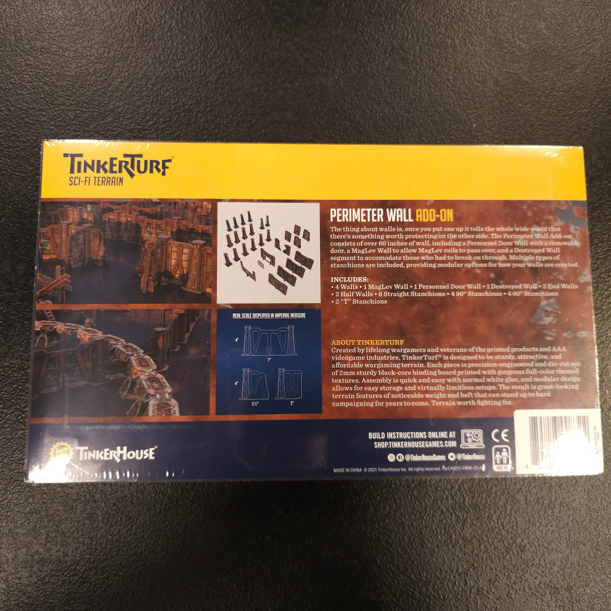Perimeter Wall Add-on - Abandoned Theme - back packaging