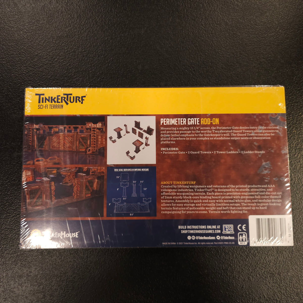Perimeter Gate Add-on - Abandoned Theme - back packaging