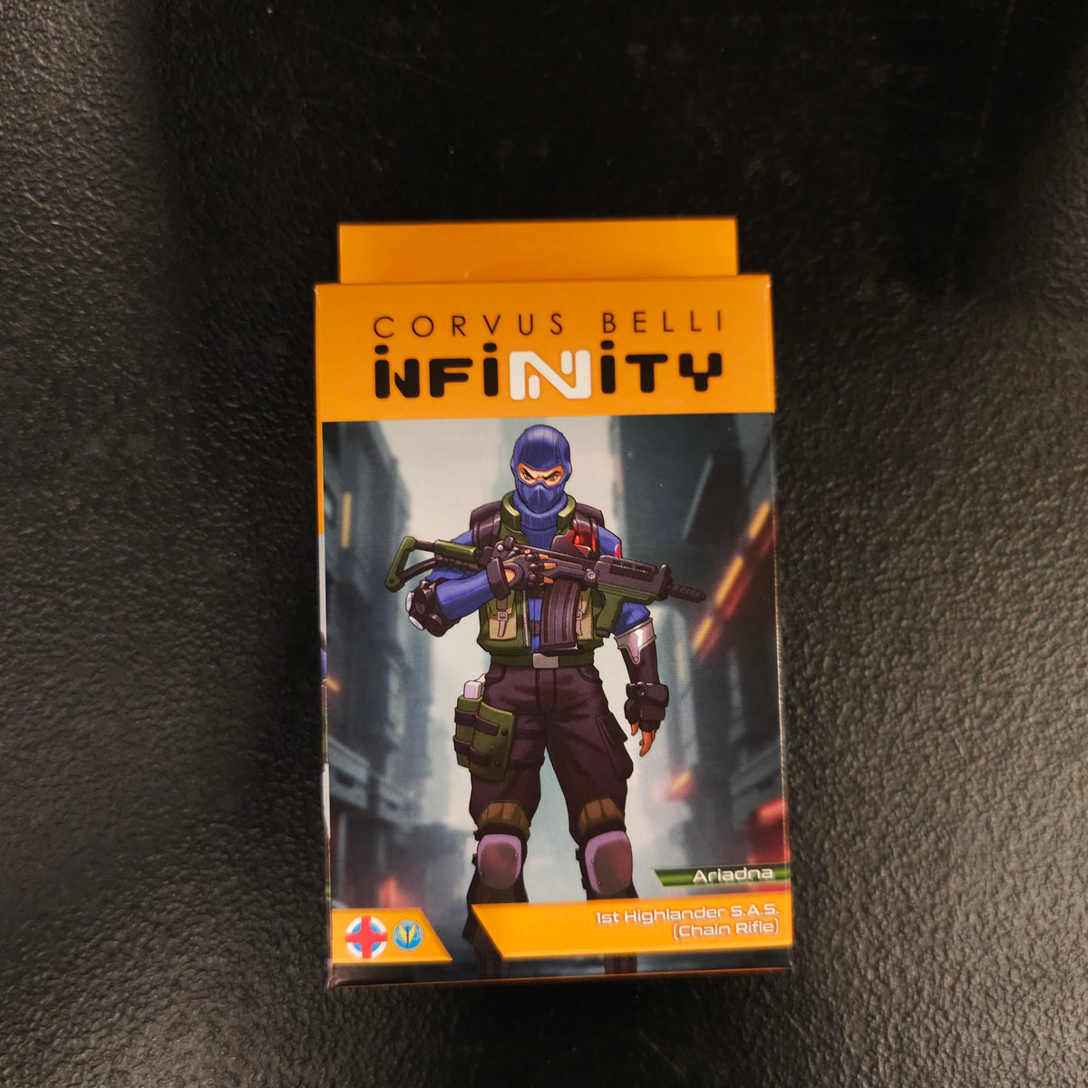 1st Highlander S.A.S. (Chain Rifle) - front packaging