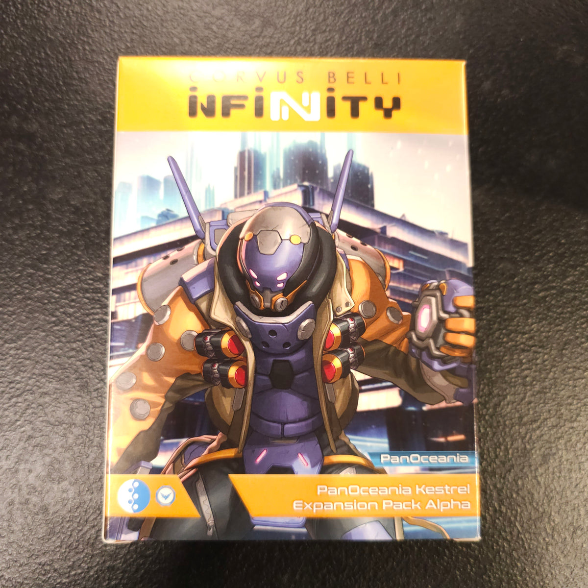 PanOceania Kestrel Expansion Pack Alpha - back packaging