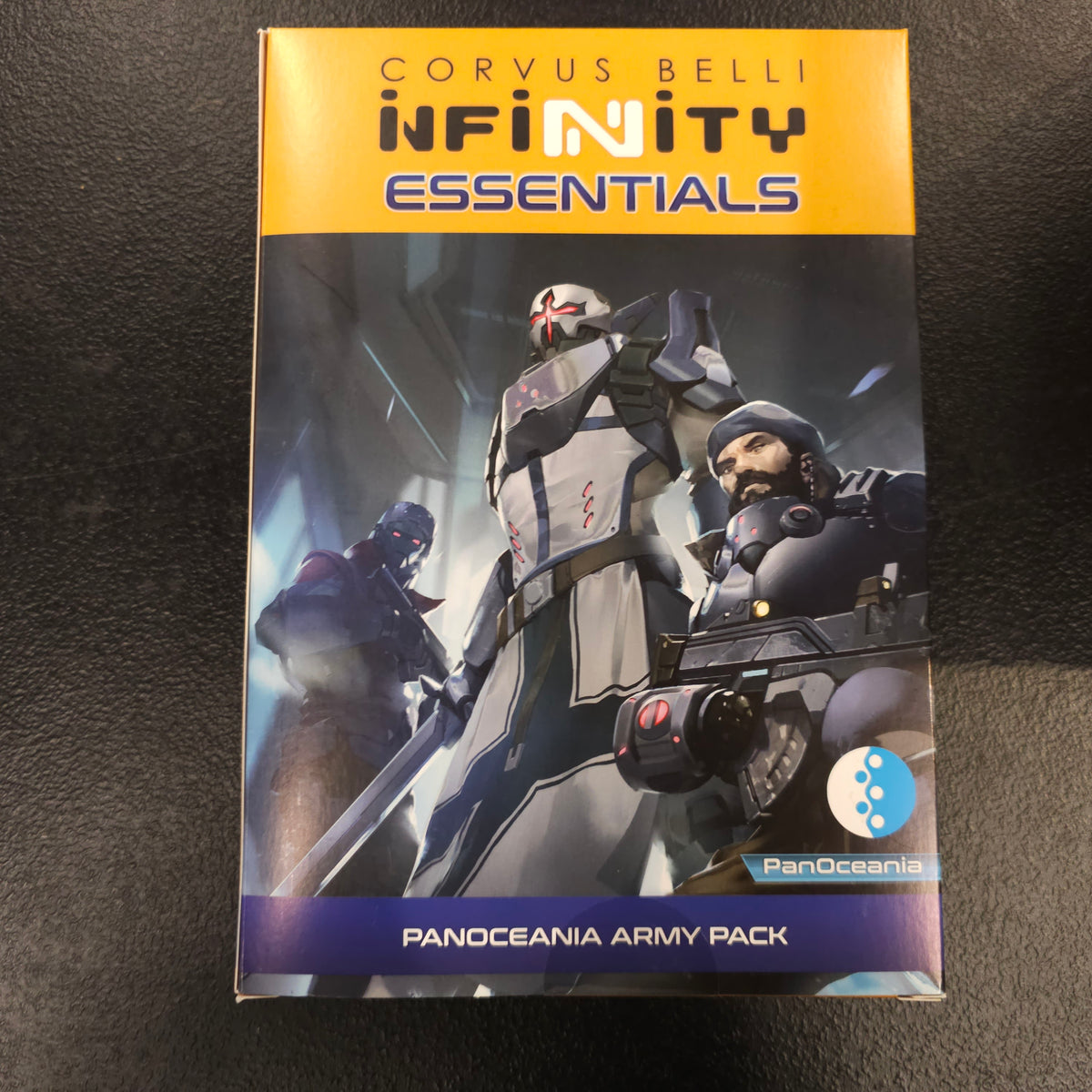 Essentials PanOceania Army Pack - front packaging