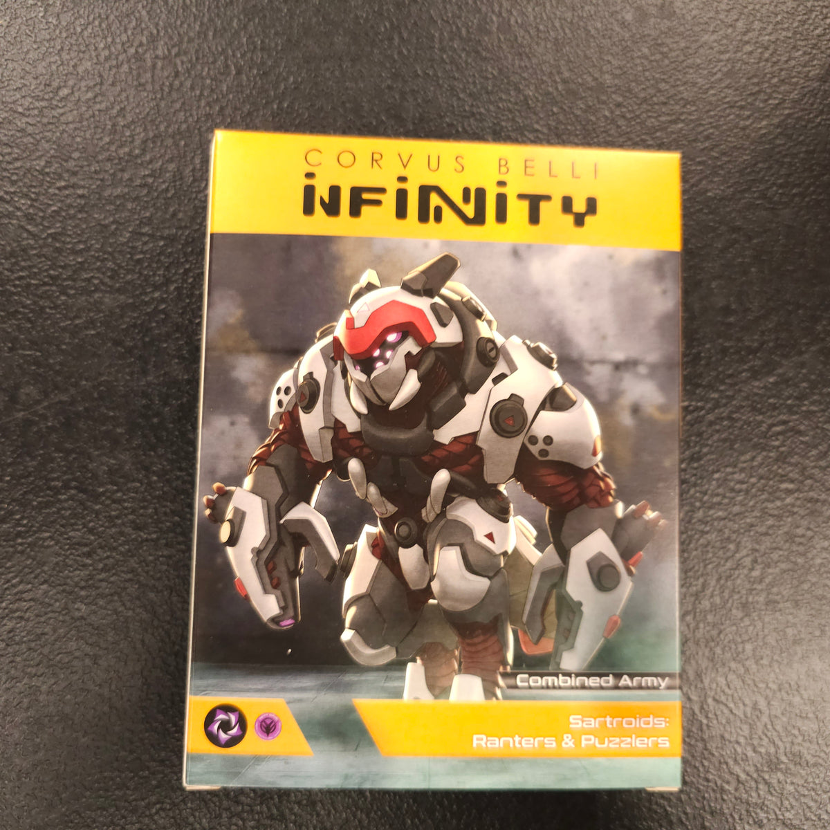 Sartroids, Ranters & Puzzlers - front packaging