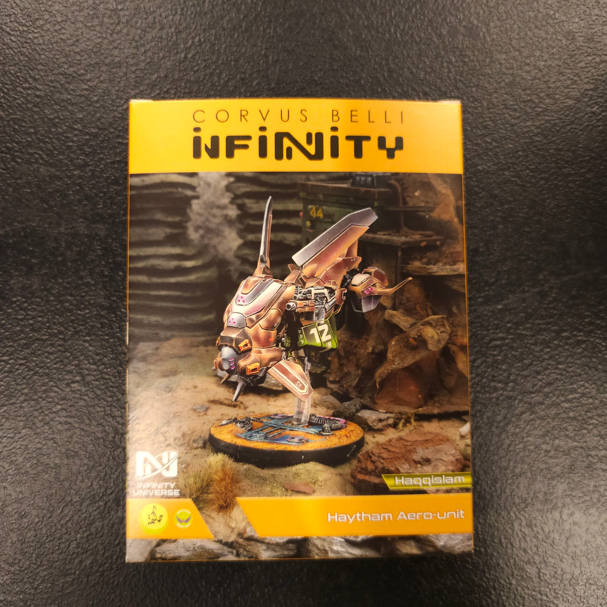 Haytham Aero-unit - back packaging