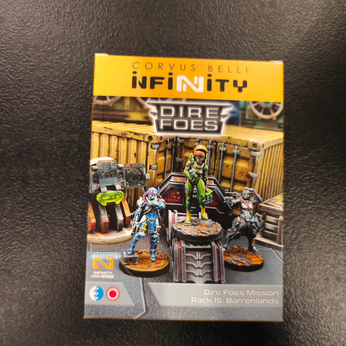 Dire Foes Mission Pack 15: Barrenlands - front packaging