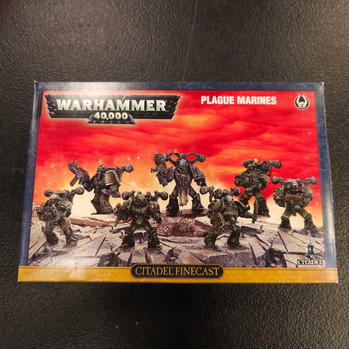 Plague Marines - Citadel Finecast - front packaging
