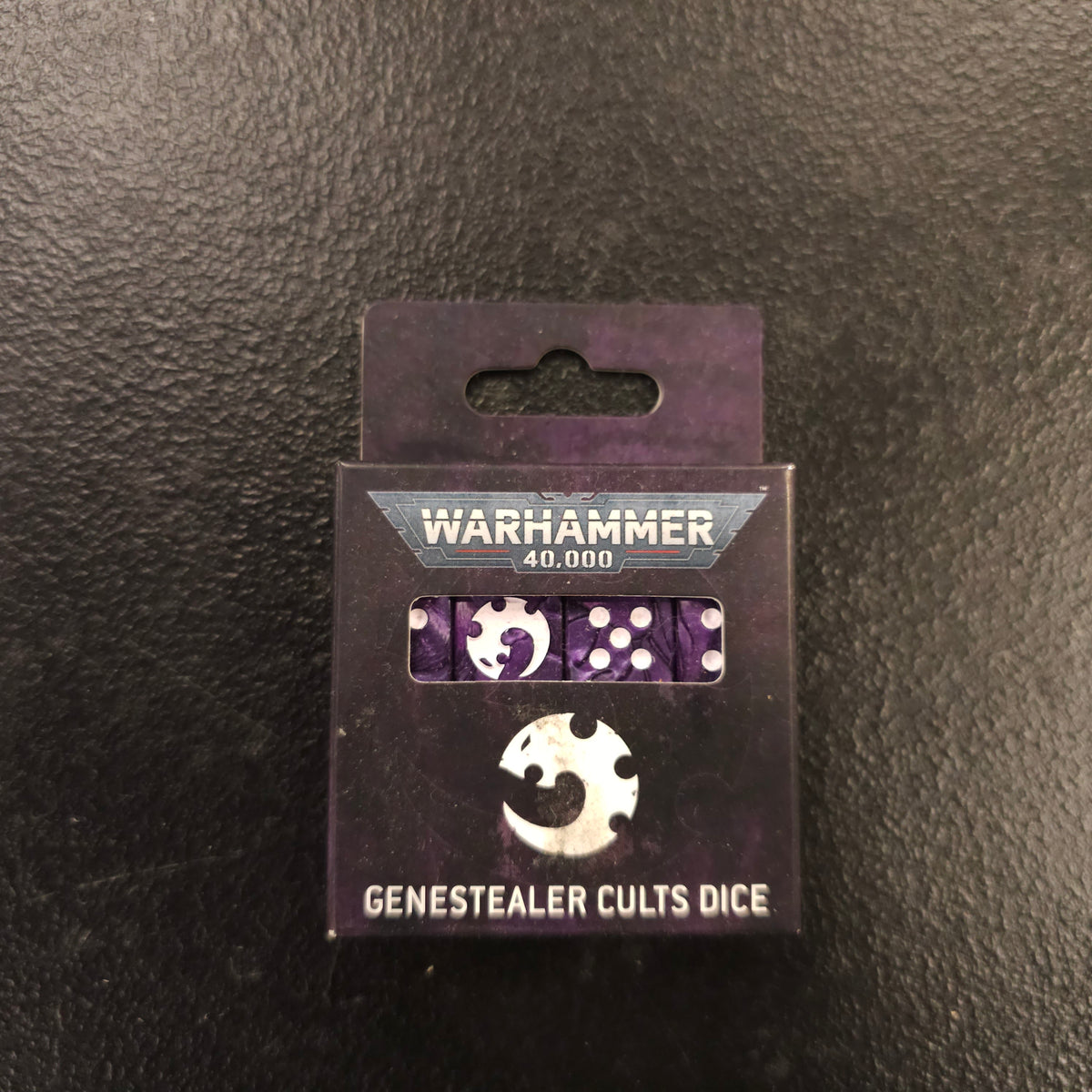 Genestealer Cults Dice Set (2024) - front packaging