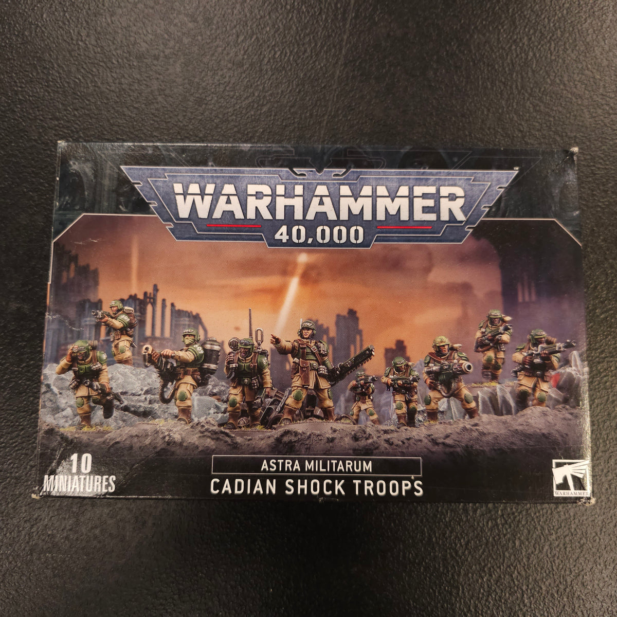 Cadian Shock Troops (Classic Kit) - front packaging
