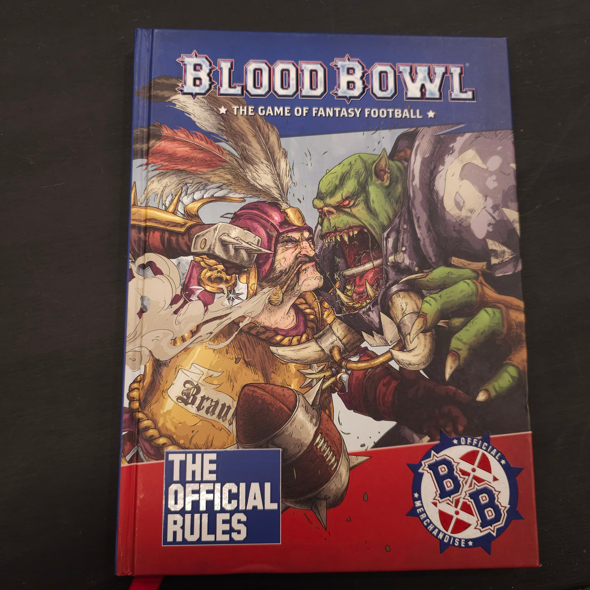 Blood Bowl - The Official Rules - Second Season edition; 2020 - front cover