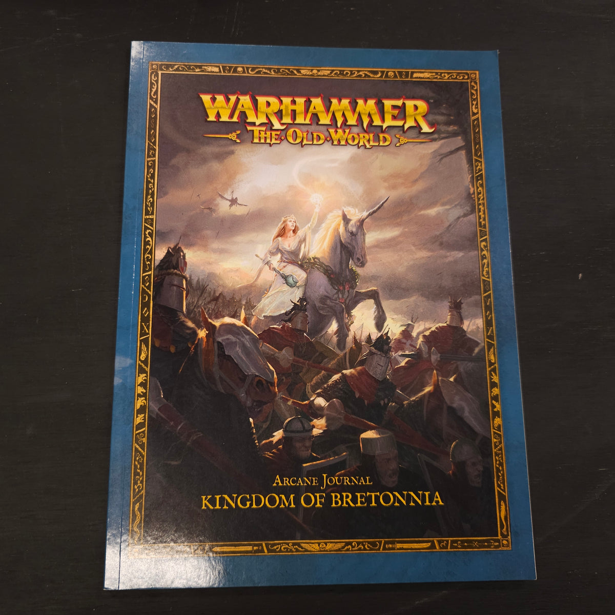 Warhammer: The Old World - Arcane Journal: Kingdom of Bretonnia - 1st edition; 2024 - front cover