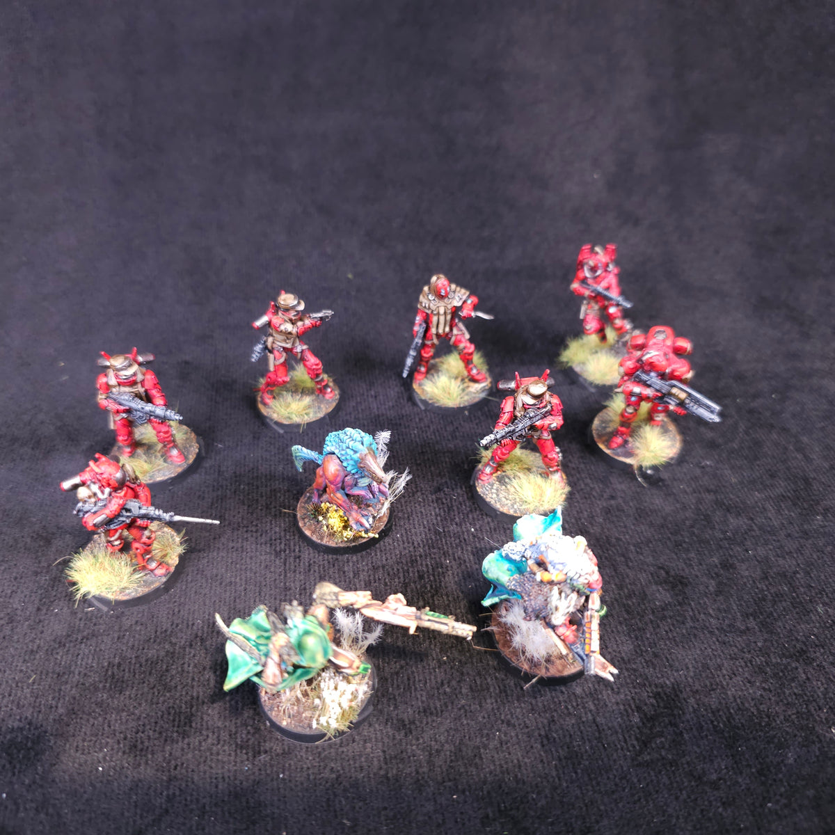 Mixed Nomads / Combined Army - full lot overview