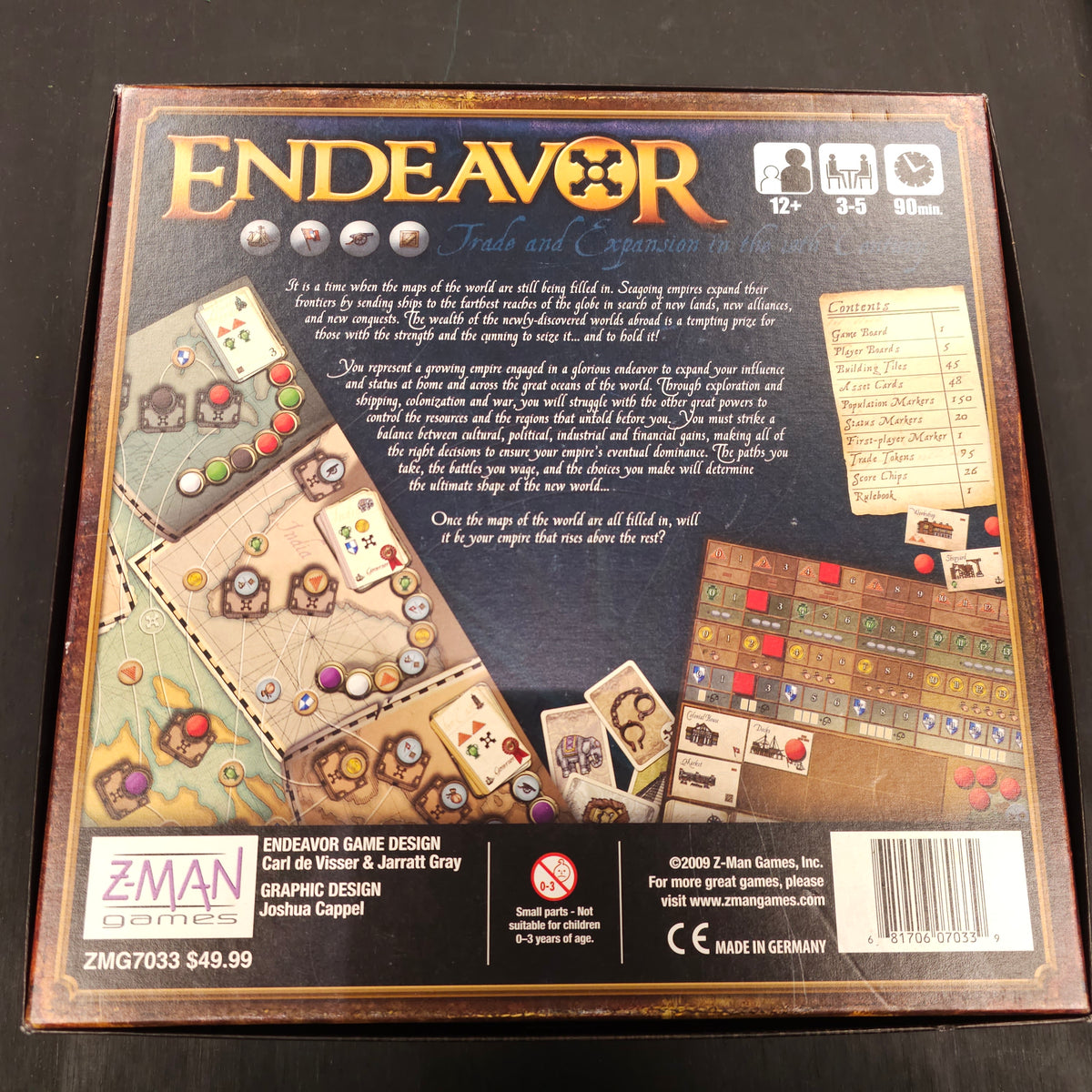 Endeavor - Original Z-Man Edition — additional product photograph 2