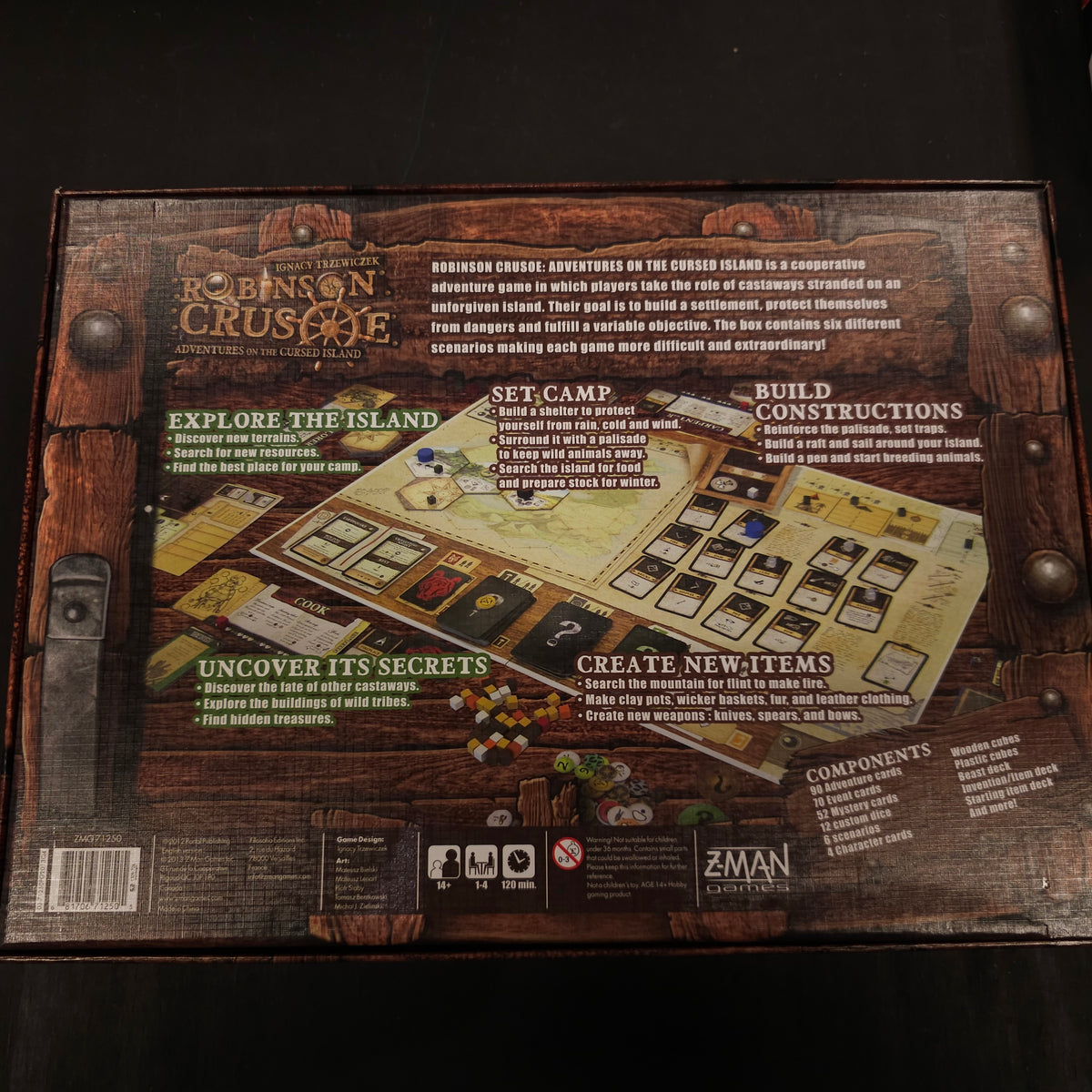 Robinson Crusoe: Adventures on the Cursed Island - Z-Man Edition — additional product photograph 2