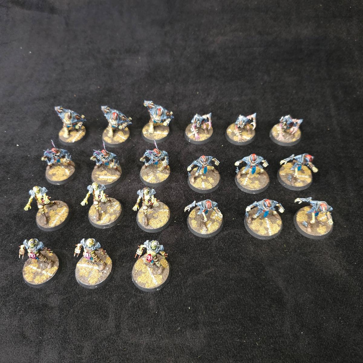 Blood Bowl Shambling Undead Team - full lot overview