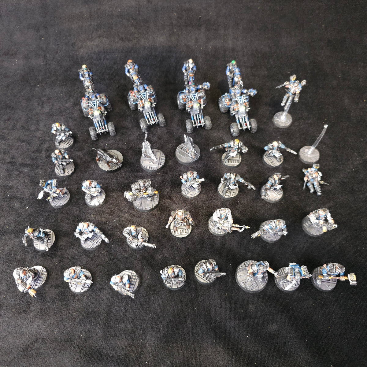 Necromunda Large House Orlock Force - full lot overview