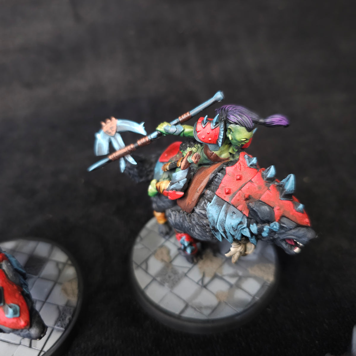 Bloodfields - Blackland Orcs Warband - Painted D&D Encounters - detail and alternate view 1