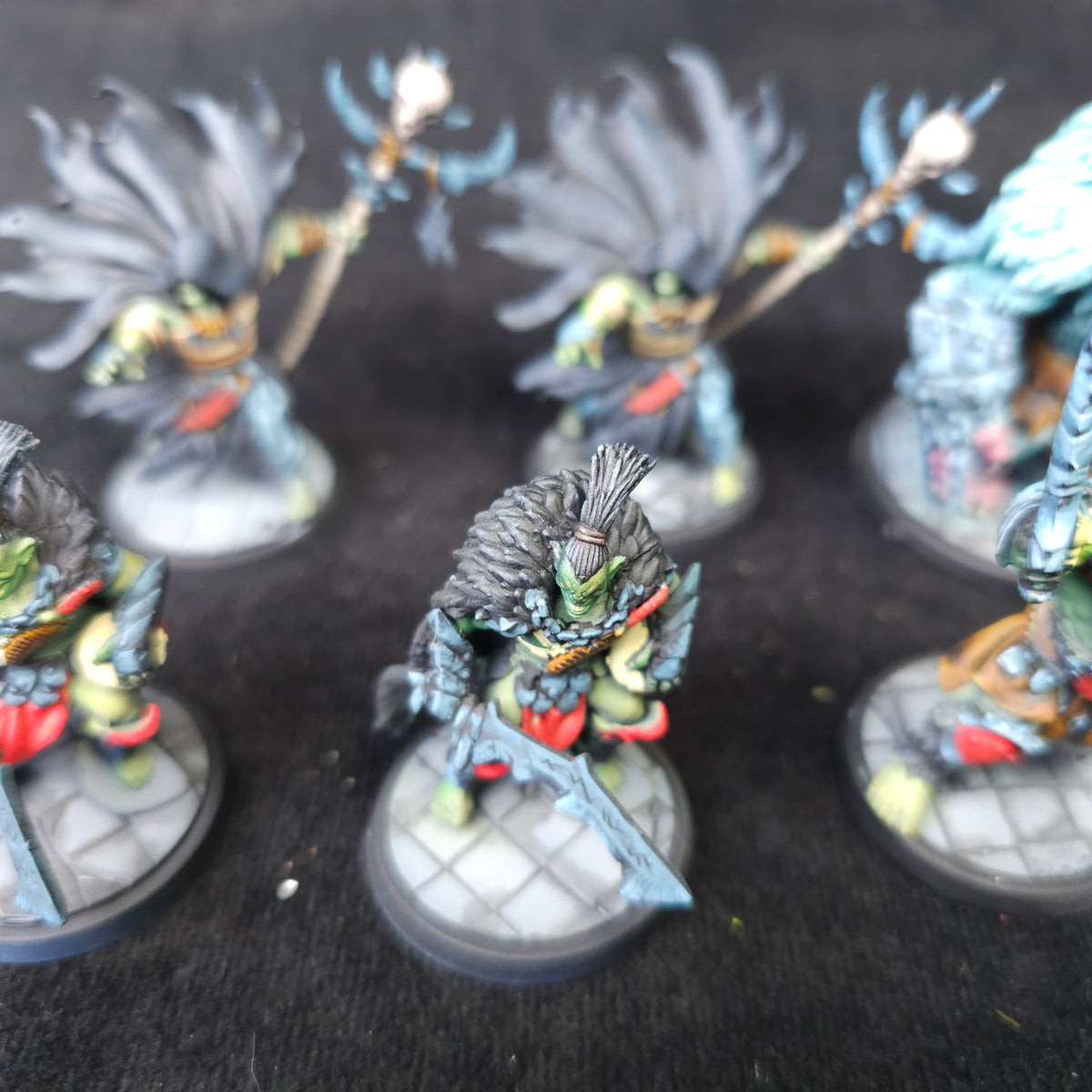 Bloodfields - Blackland Orcs Warband - Painted D&D Encounters - detail and alternate view 4