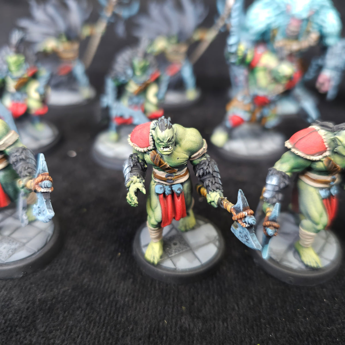 Bloodfields - Blackland Orcs Warband - Painted D&D Encounters - detail and alternate view 6