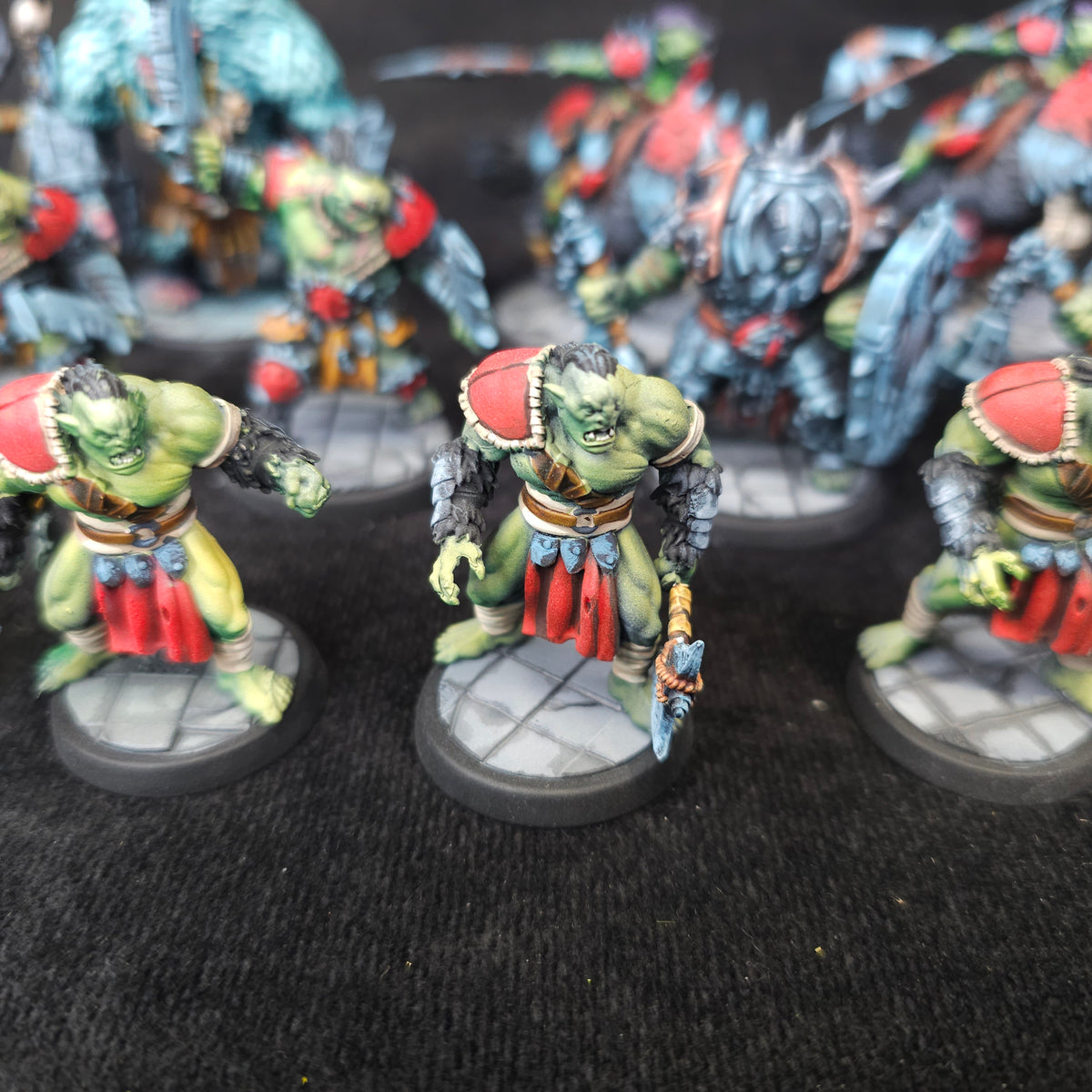 Bloodfields - Blackland Orcs Warband - Painted D&D Encounters - detail and alternate view 7