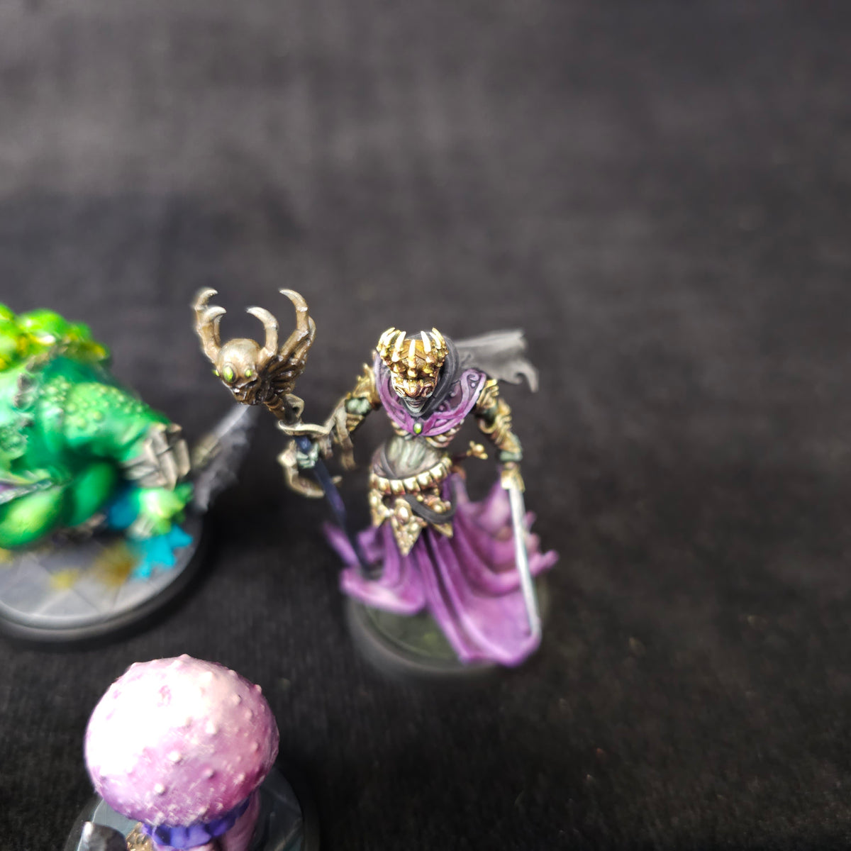 Bloodfields - Mushroom Folk and Swamp Creatures - Painted D&D Lot - detail and alternate view 4