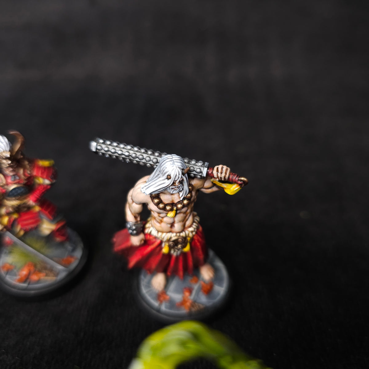 Bloodfields - Dragon Empire Warriors - Painted D&D Samurai - detail and alternate view 5